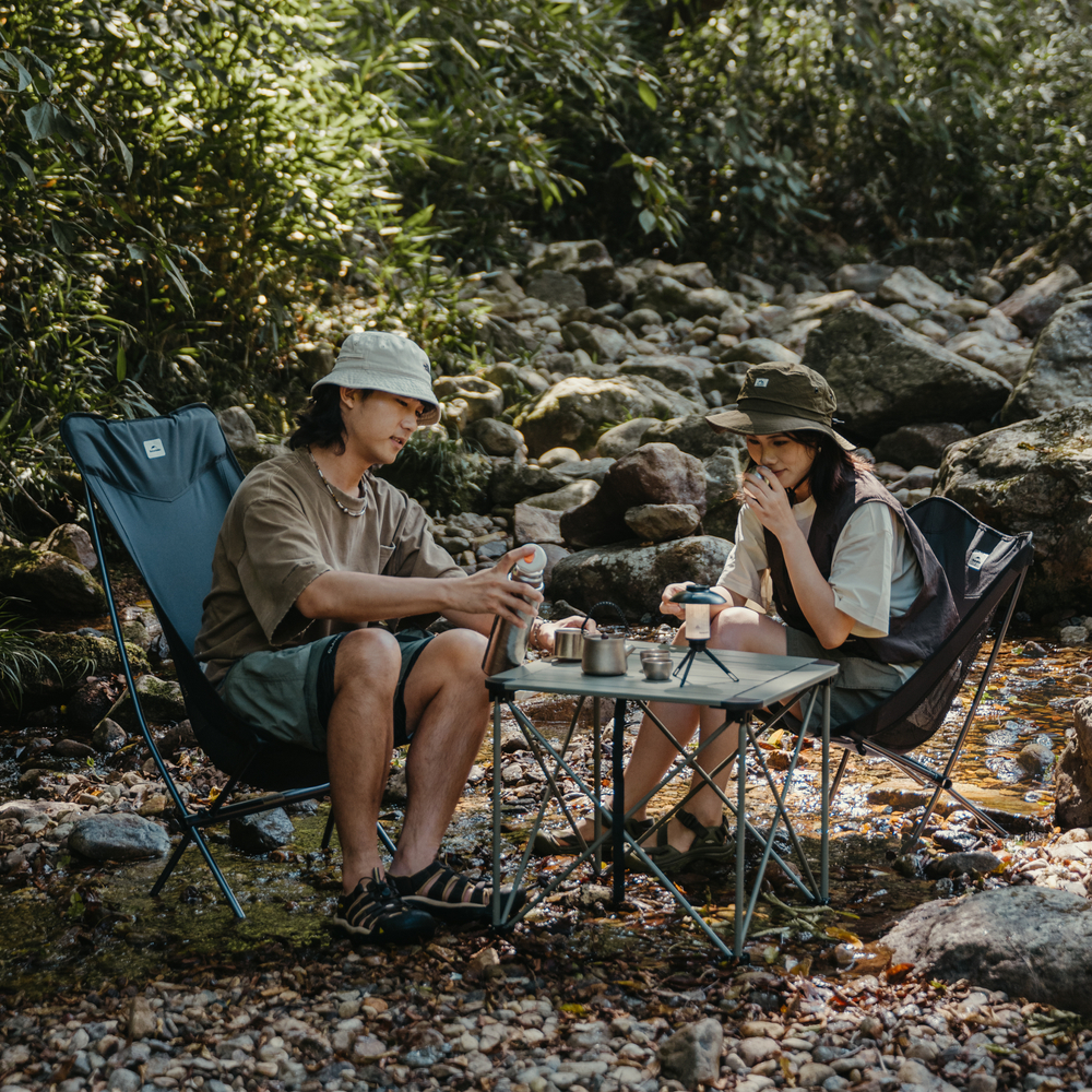 Кресло складное ультралегкое Naturehike L04, размер M, черное (CNK2450JJ015)