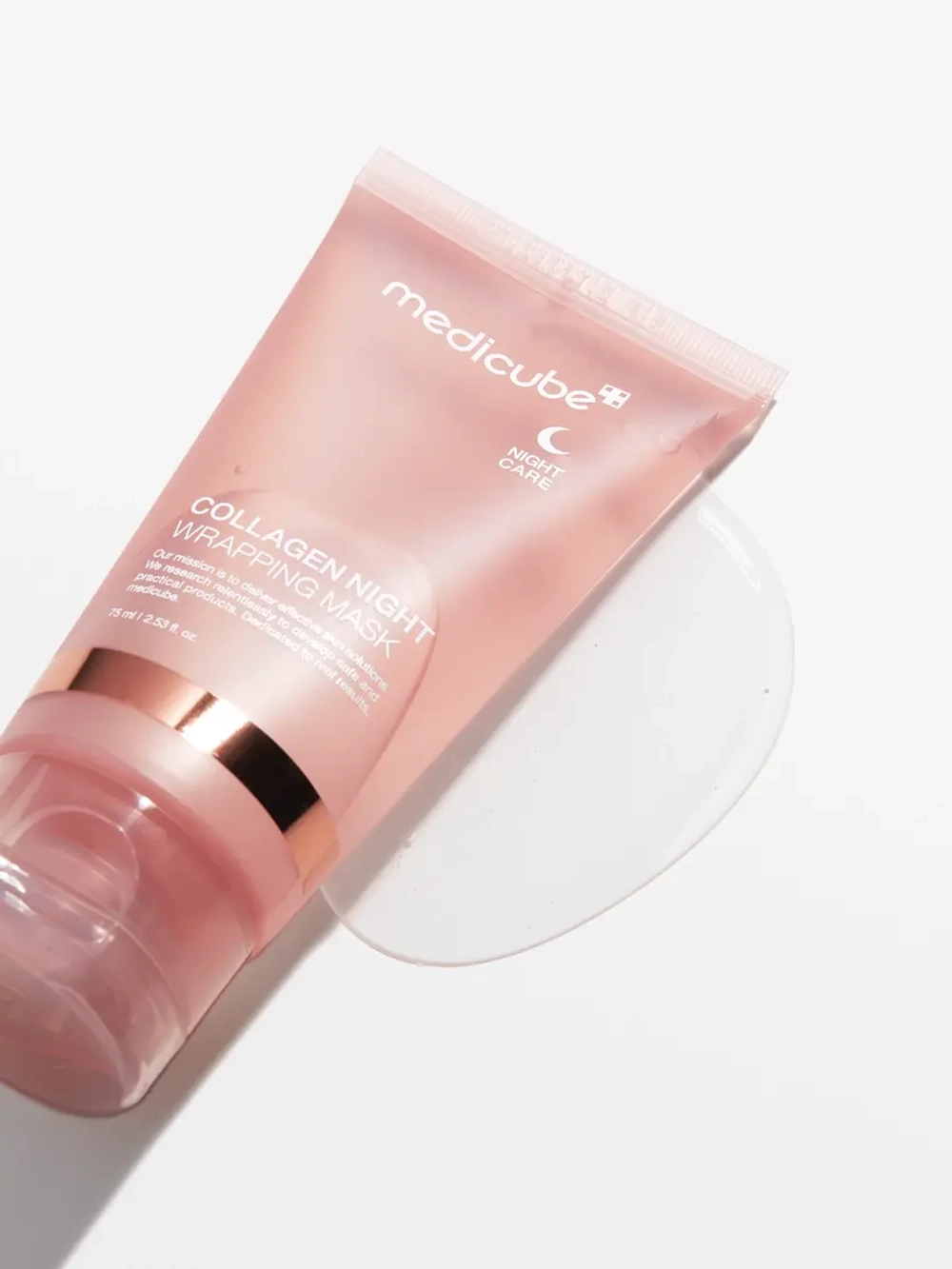 Medicube Ночная коллагеновая маска-пленка для лифтинг-эффекта и сияния кожи Collagen Night Wrapping Mask 75 мл