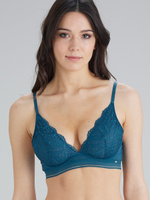 Бюстгальтер-триангул Geo Lace (Размер: 38C) (Цвет: бирюзовый)