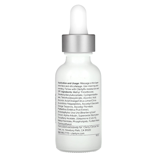 ClarityRx, C-Results, сыворотка с витамином С, 30 мл (1 жидк. унция)