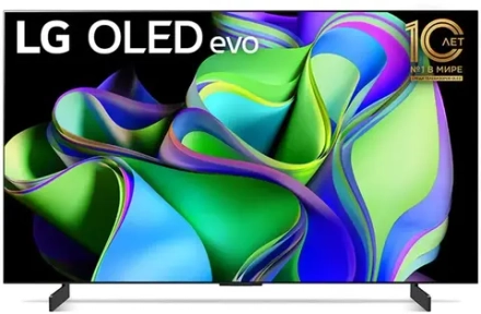 Телевизор LG OLED42C3RLA.ARUB