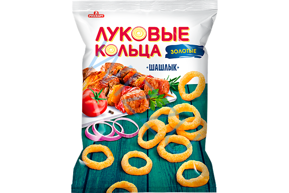 Луковые кольца Золотые 40г Шашлык