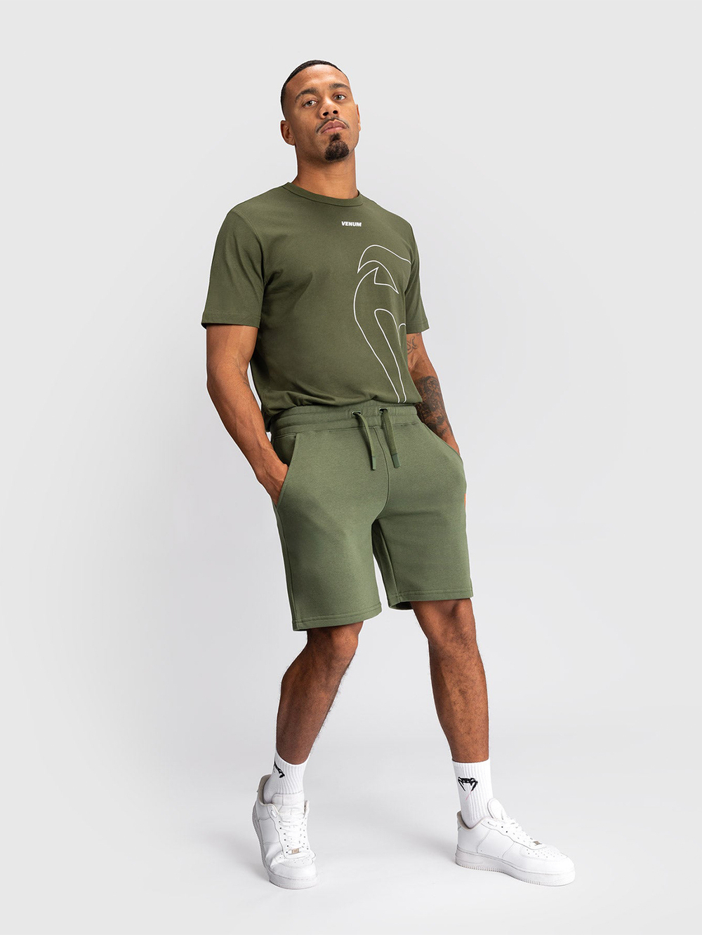 Шорты спортивные Venum Classic Cotton Army Kaki
