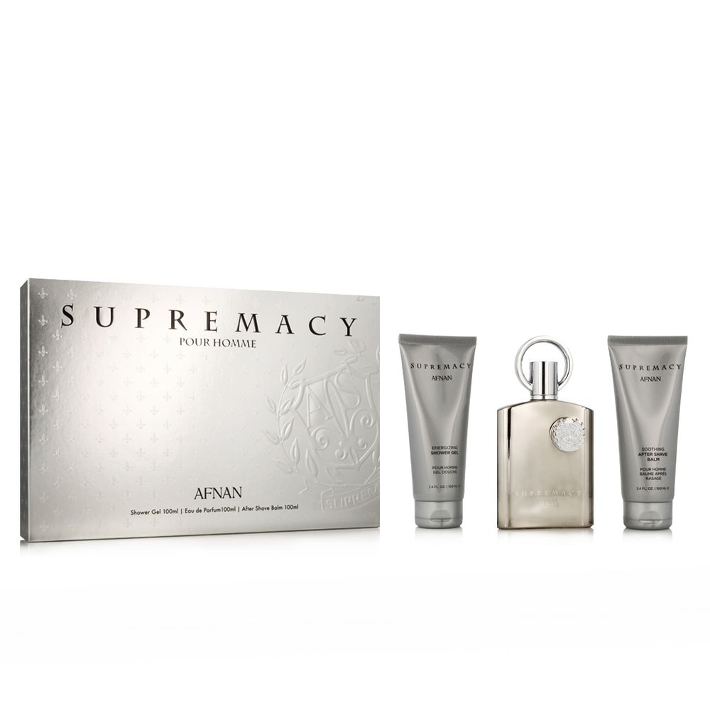 Afnan Supremacy Silver EDP 100 ml + ASB 100 ml + SG 100 ml (man) 1 pcs
