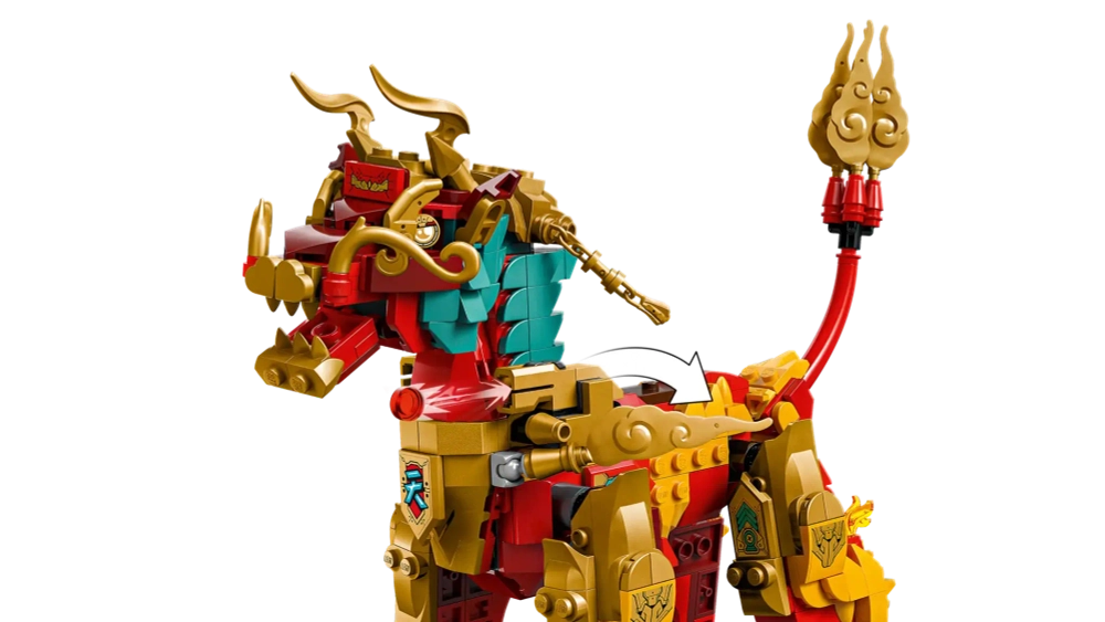 Конструктор LEGO Monkie Kid 80066 Мифическое существо Цилинь