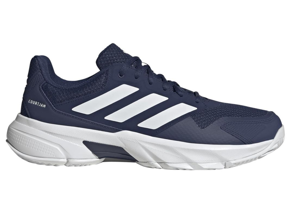 Мужские теннисные кроссовки Adidas CourtJam Control 3 M - dark blue/cloud white/dark blue
