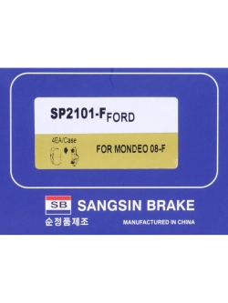 Колодки тормозные FORD S-Max,Galaxy LAND ROVER Freelander передние (4шт.) SANGSIN