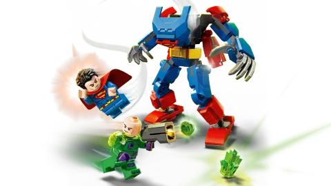 Конструктор LEGO DC 76302 Робот Супермен против Лекса Лютора