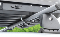 Автобокс PT Group ACTIVE S (320 л) 150х76х40, чёрный с двусторонним открыванием