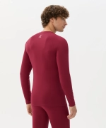 Футболка компрессионная с длинным рукавом CAMP PerFormDRY Baselayer LS Tee, гранатовый