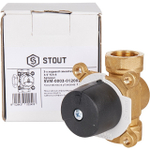 STOUT трехходовой смесительный клапан 3/4" ВР KVs 6
