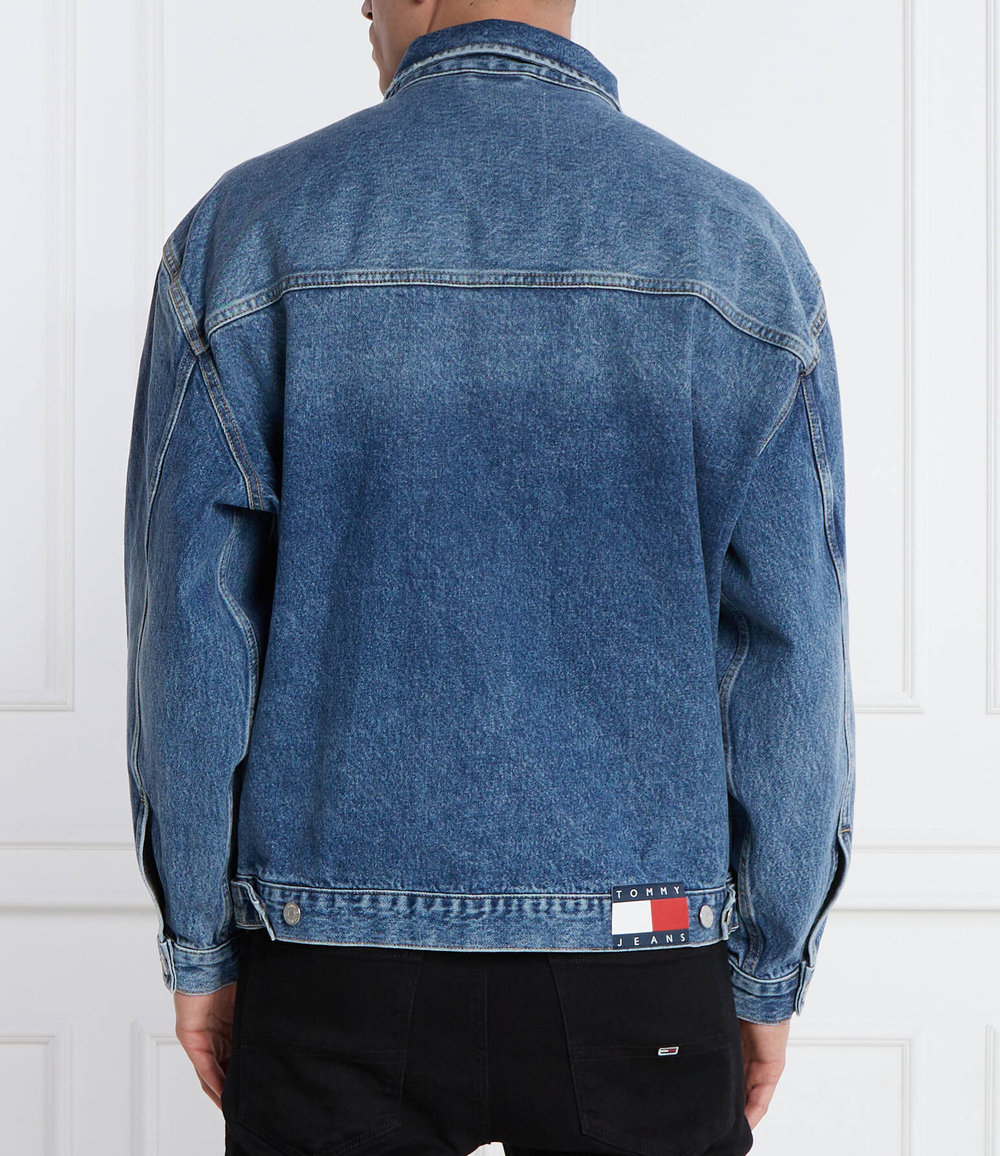 Джинсовая куртка Tommy Jeans - голубой(DM0DM18027)