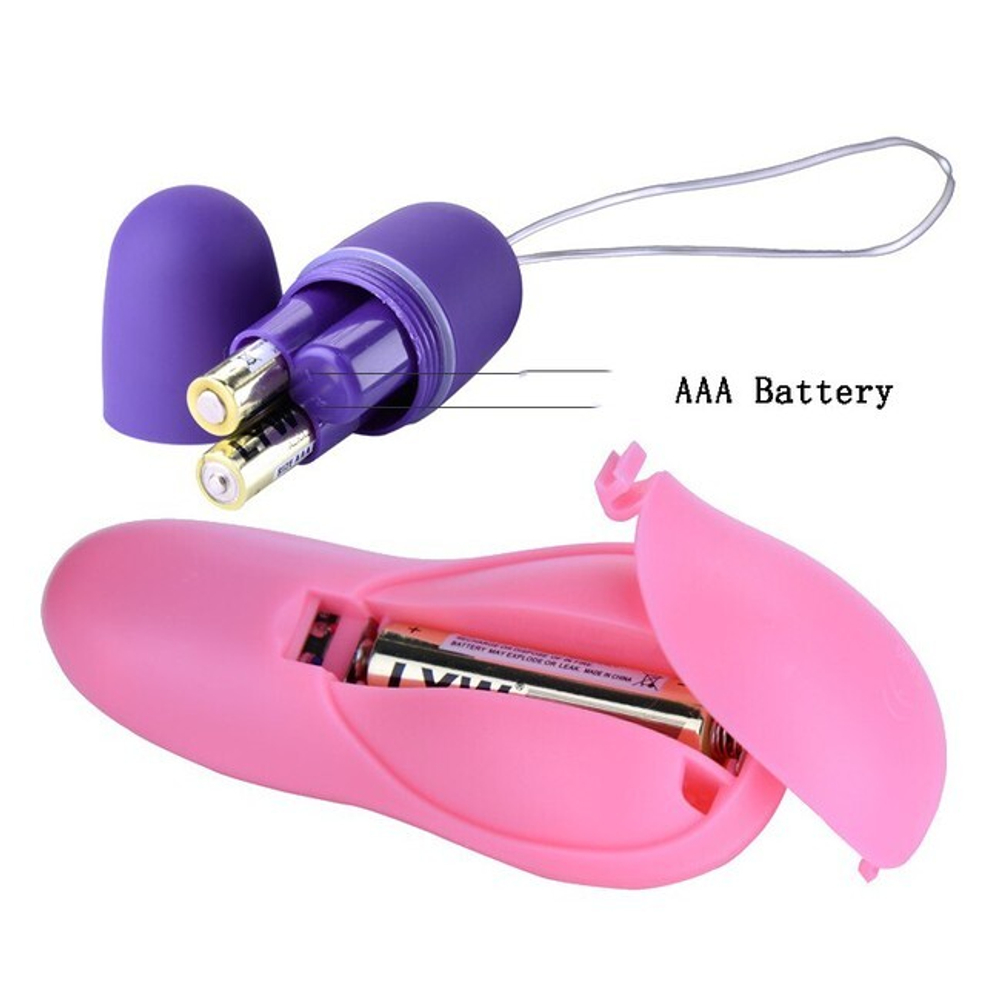 Вибро яйцо с дистанционным пультом управления Remote Jump Egg Vibrator (фиолетовый) (Цвет: фиолетовый)