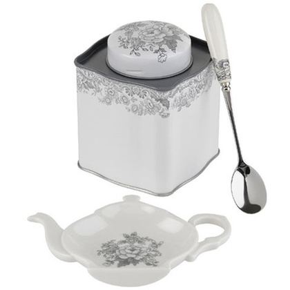 Набор чайный 3 предмета Spode Деламер, сельские мотивы