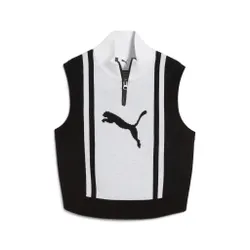 Топ женский PUMA FUTURE.PUMA.ARCHIVE Half-Zip Knitted Tank