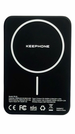 Powerbank магнитный с MagSafe Keephone Kavos Semi-Solid Battery 10000mAh черно-зеленый
