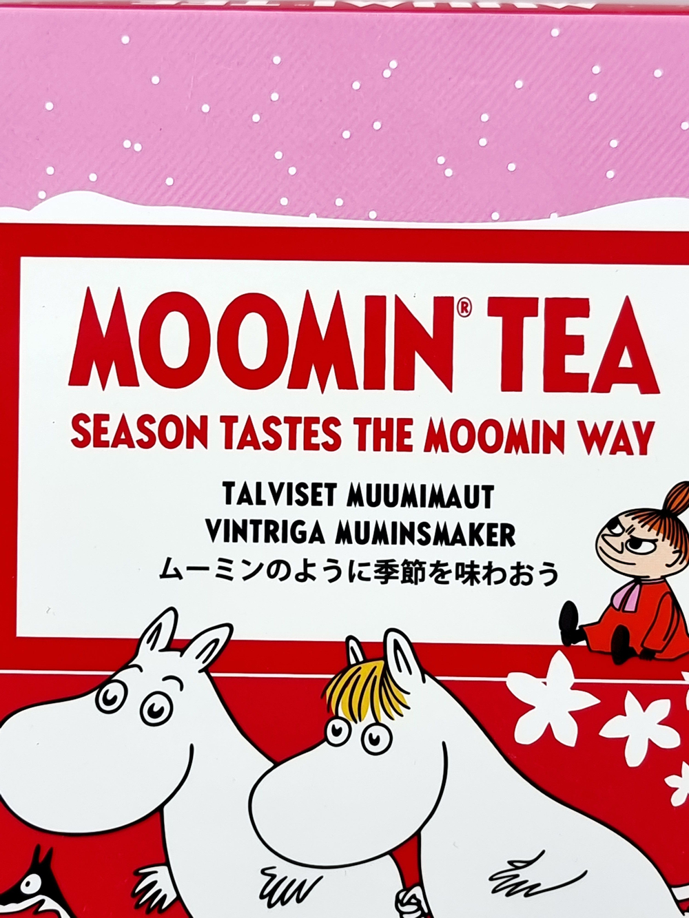 Чай черный 6 вкусов NORDQVIST MOMIN TEA "Seasons Tastes the Moomin Way" 36 пакетиков (из Финляндии)