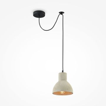 Подвесной светильник 1*Е27 T434-PL-01-GR серый Broni Loft Maytoni