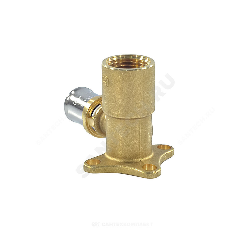 Водорозетка для МП/PE-X труб латунь пресс Дн 20х1/2" ВР RM139 Giacomini RM139Y037