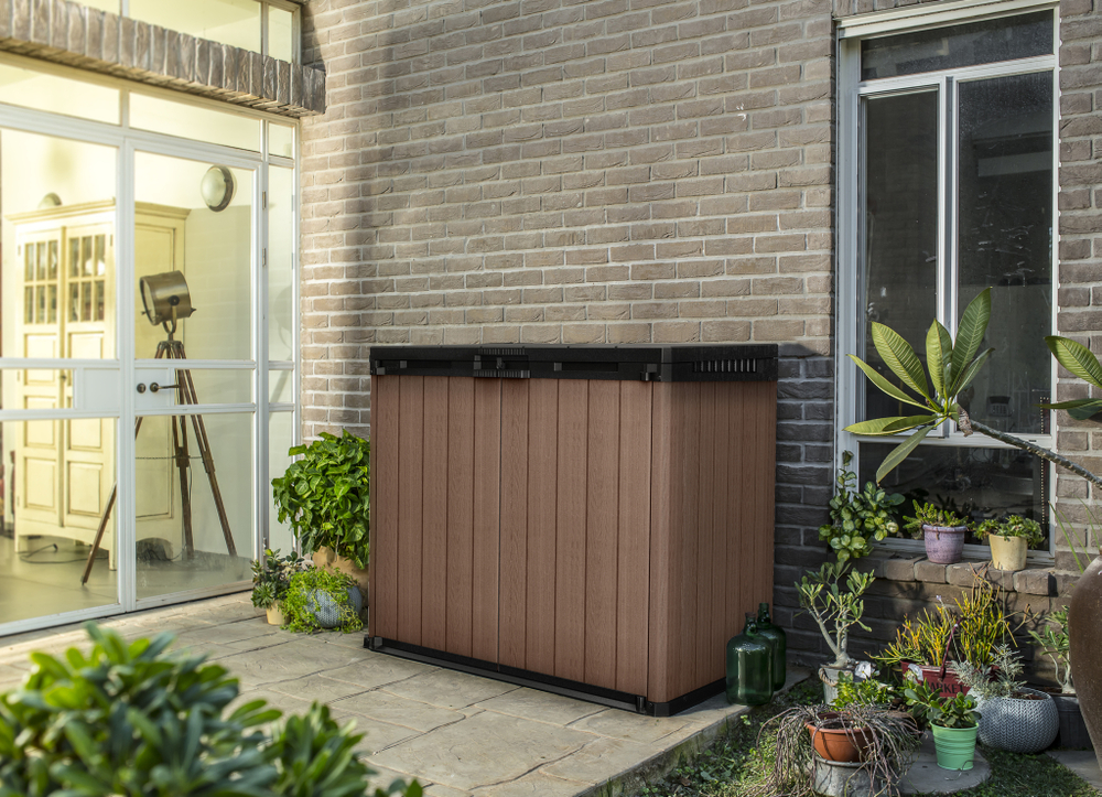 Ящик пластиковый Keter Darwin 1150 л brown