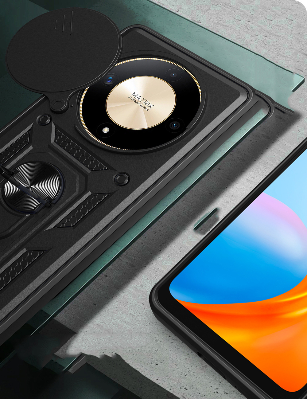 Чехол с кольцом Bumper Case для Honor X9b