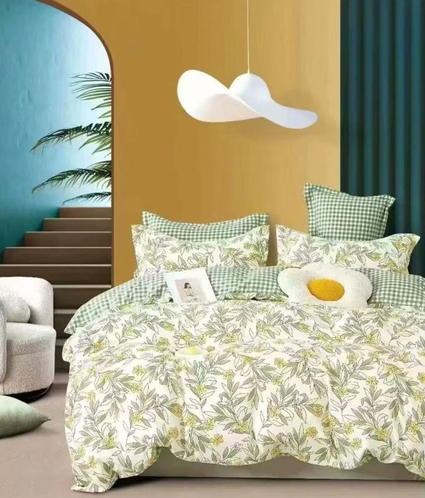 ZEPHYR HOME Двуспалка Фланель БЕлый лепестки