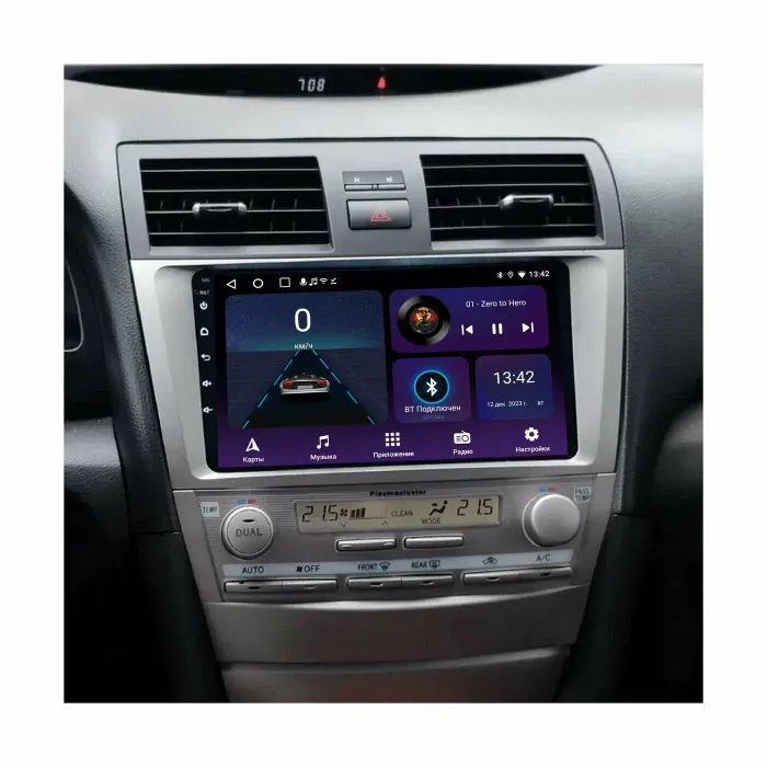 Магнитола для Toyota Camry 40 2006-2011 - FarCar S280 монитор 9.5" IPS на Android 13, CarPlay