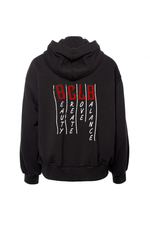 «Zip hoodie BCLB» Худи на молнии с принтом.