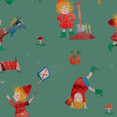 red girl /рыжая девочка