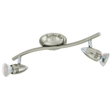Спот 2*GU10 92642 никель матовый/хром MAGNUM-LED Eglo