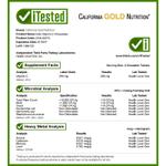 California Gold Nutrition, Vitables®, жевательный витамин C с комплексом биофлавоноидов для детей, апельсин, 90 вегетарианских таблеток