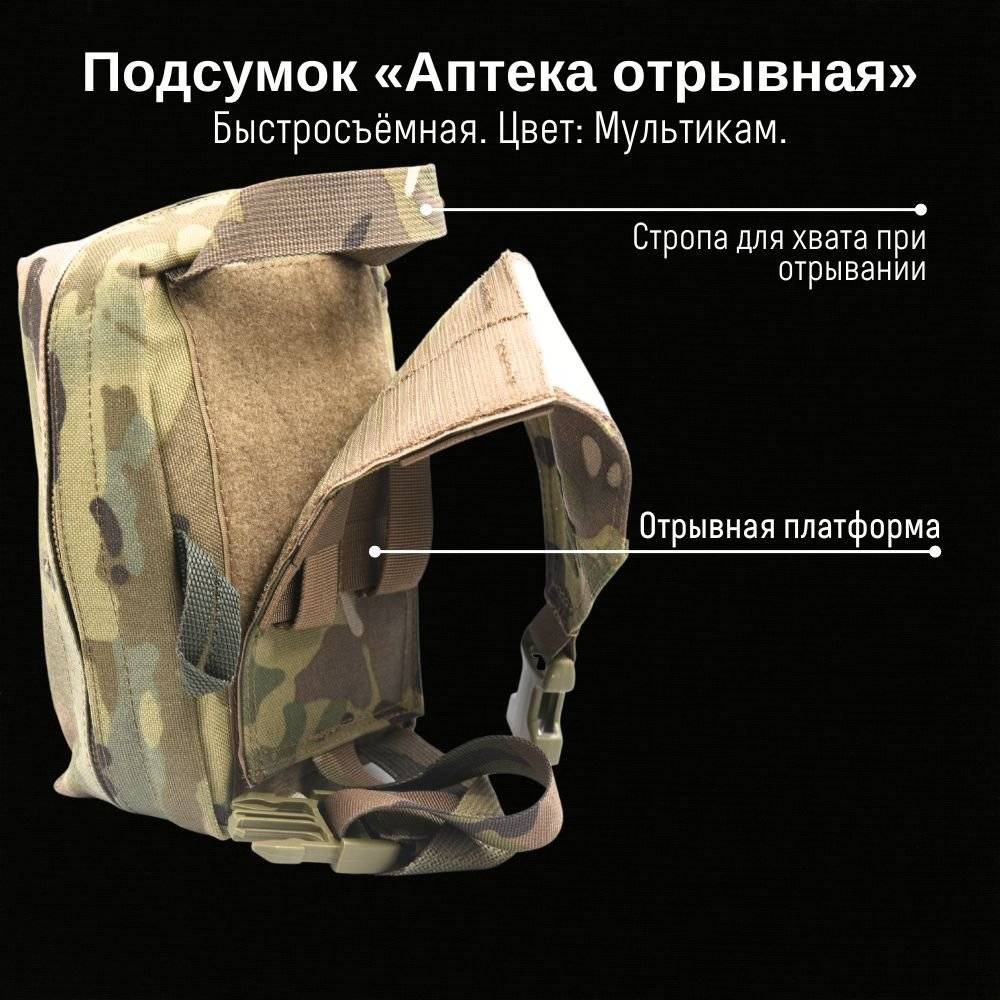 Подсумок Аптечка отрывная, GIENA Tactics