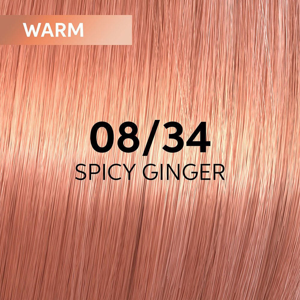Wella Shinefinity 08/34 Гель-крем краска Пряный Имбирь