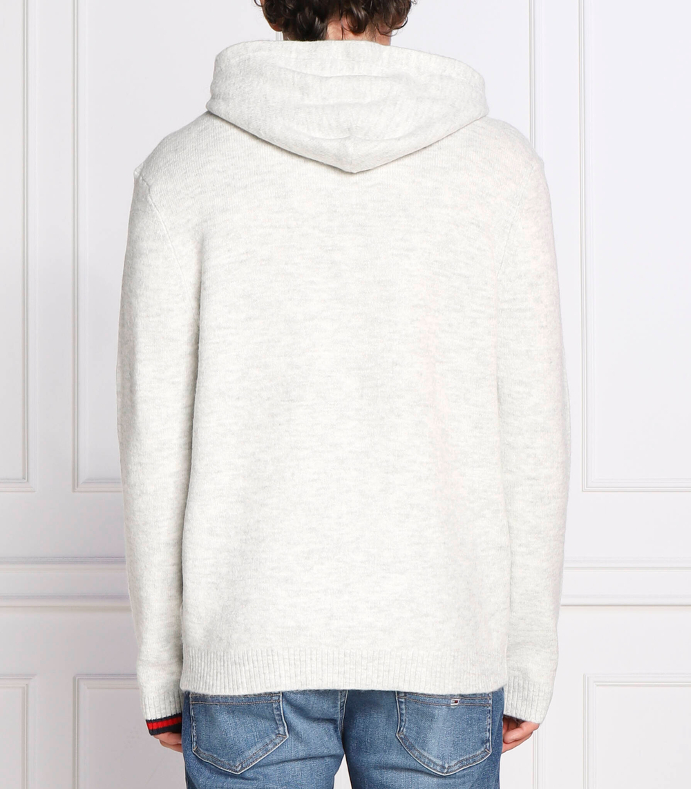 Худи badge Tommy Jeans - серый(DM0DM15067)