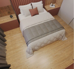 Кварцвиниловый SPC ламинат Cronafloor Wood Дуб Паланга 1220/180/4 мм.