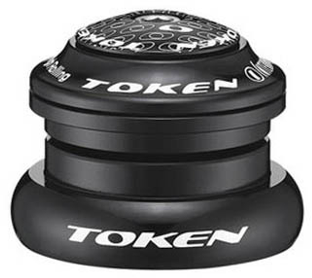 Рулевая колонка под конусный штырь и раму 1,5" - 1-1/8", полуинтегрированная, чашки 56/44 мм, картри