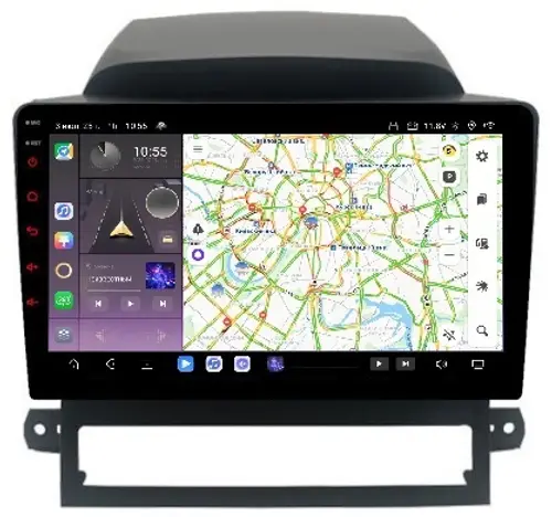 Магнитола для Chevrolet Captiva 2006-2011 - Kuberg OL-9290 QLed, Android 13, Быстрейшая, CarPlay, SIM-слот