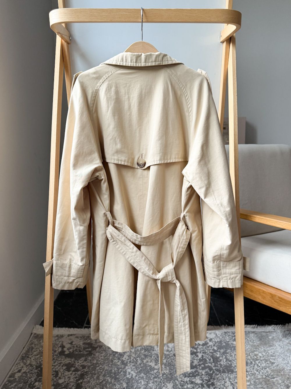 Хлопковый плащ Zara. 134