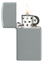 Зажигалка Slim® Flat Grey ZIPPO 49527