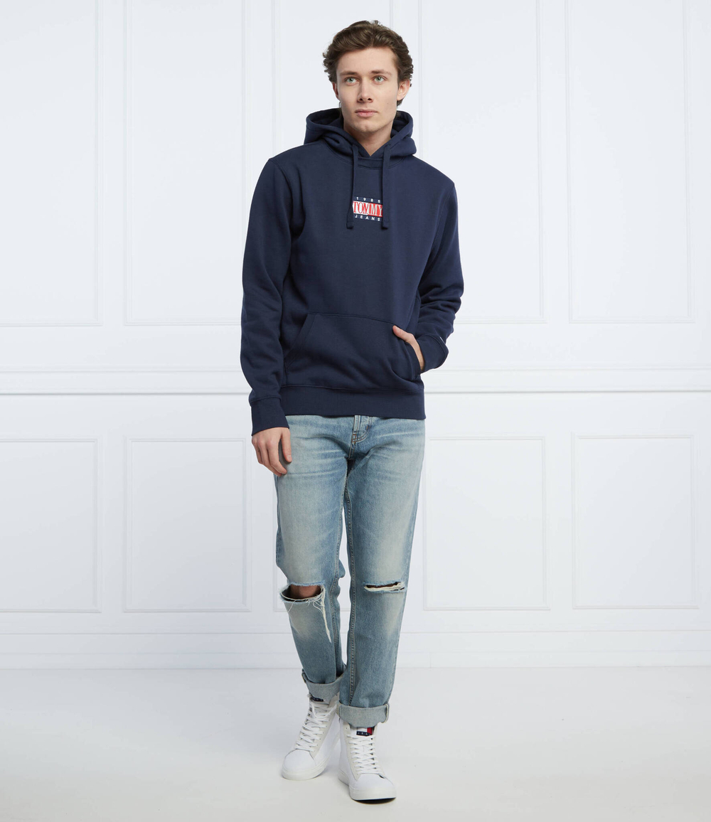 Худи Tommy Jeans - темно-синий(DM0DM12372)