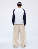 Мужские брюки balloon fit из смягчённого хлопка - BERSHKA