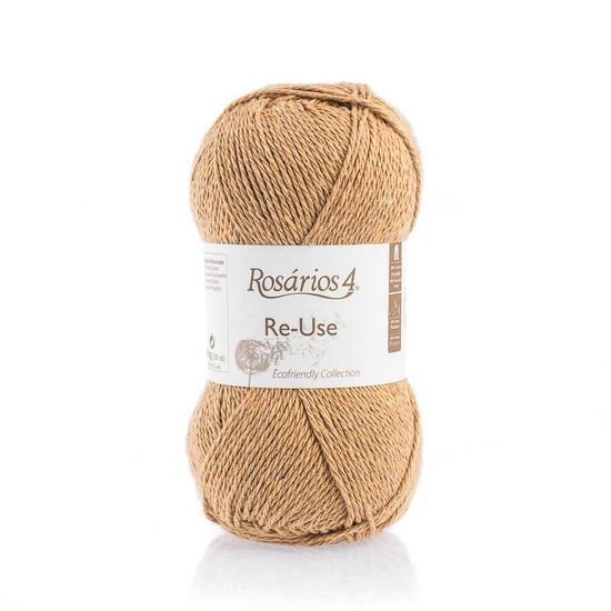 Пряжа ROSARIOS 4 Re-Use (100% переработанный хлопок)