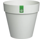 Горшок для цветов Idiland Tarragon D250 мм, 7 л со вставкой (светло-серый)