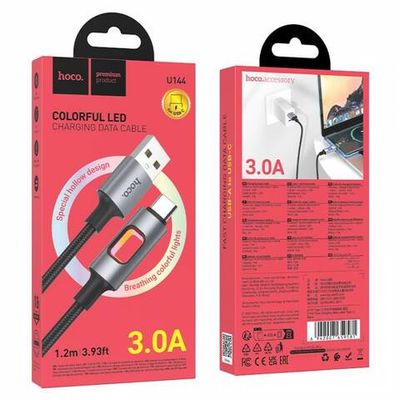 Кабель USB на Type-C Hoco U144 (black)