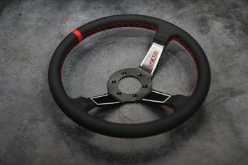 Спортивный руль Sраrсо L575 style кожа с выносом 60мм