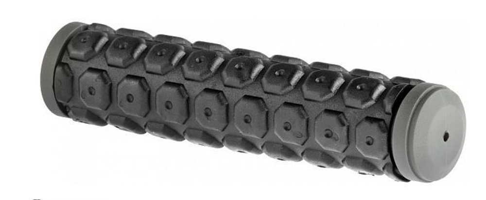 Ручка руля VLG-184D2 130мм чёрно-серые (GRAY BLACK), арт.150007 (10702070/090622/3174748, Тайвань (Китай))