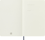 Блокнот Moleskine Classic Soft (QP619B20) 13х21см 192стр. пунктир мягкая обложка синий сапфир