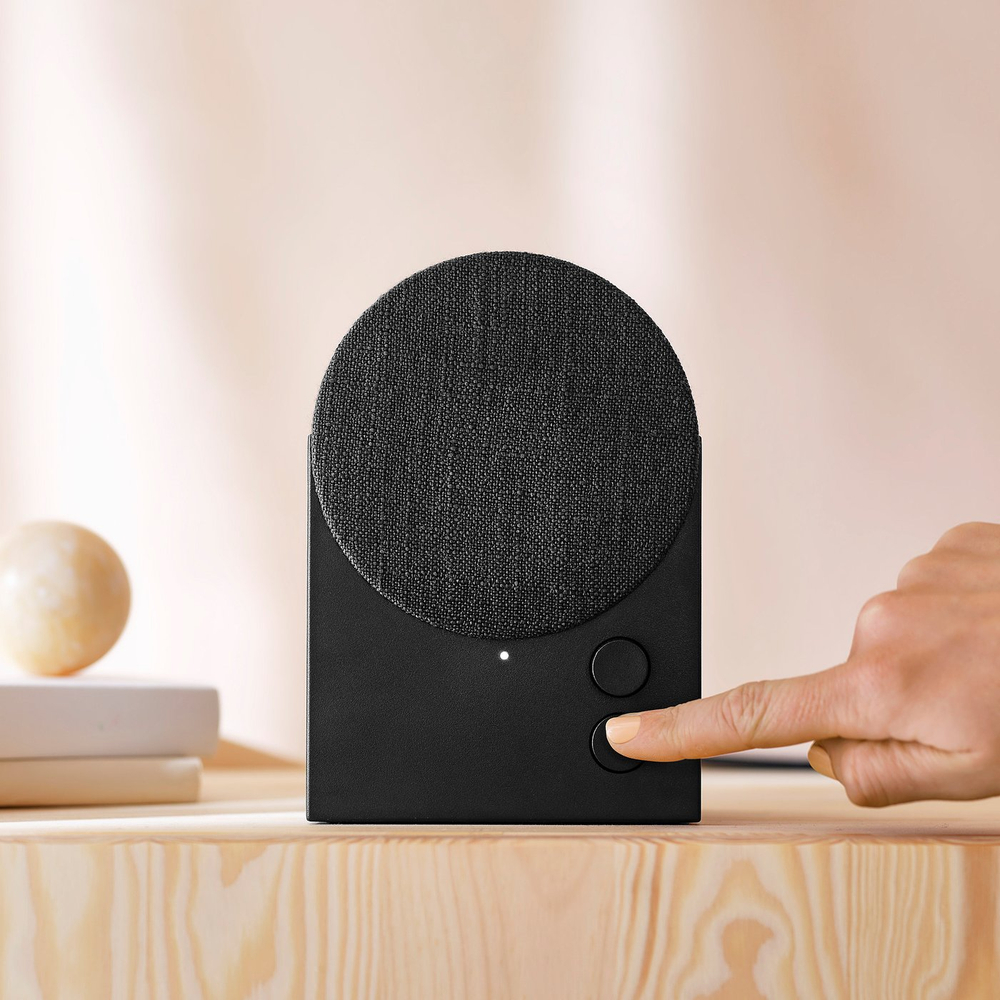 IKEA NATTBAD  (ИКЕА НАТТБАД)  -  Колонка Bluetooth - чёрный