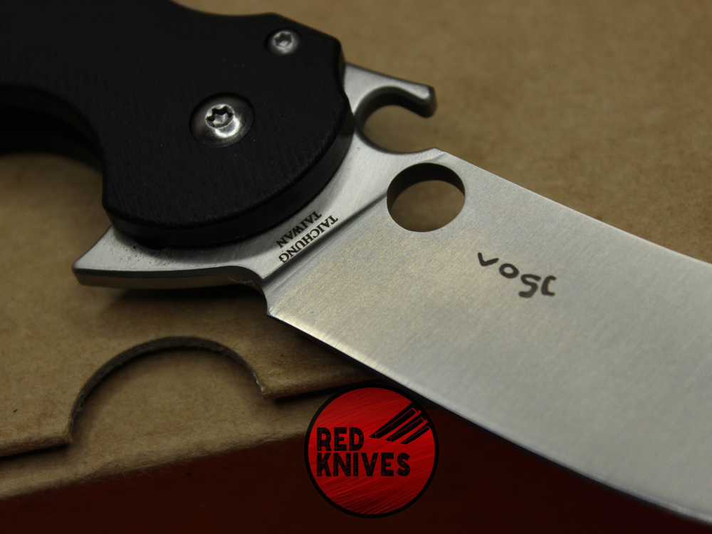 Нож Spyderco Tropen C237 - черная рукоять, сатин клинок