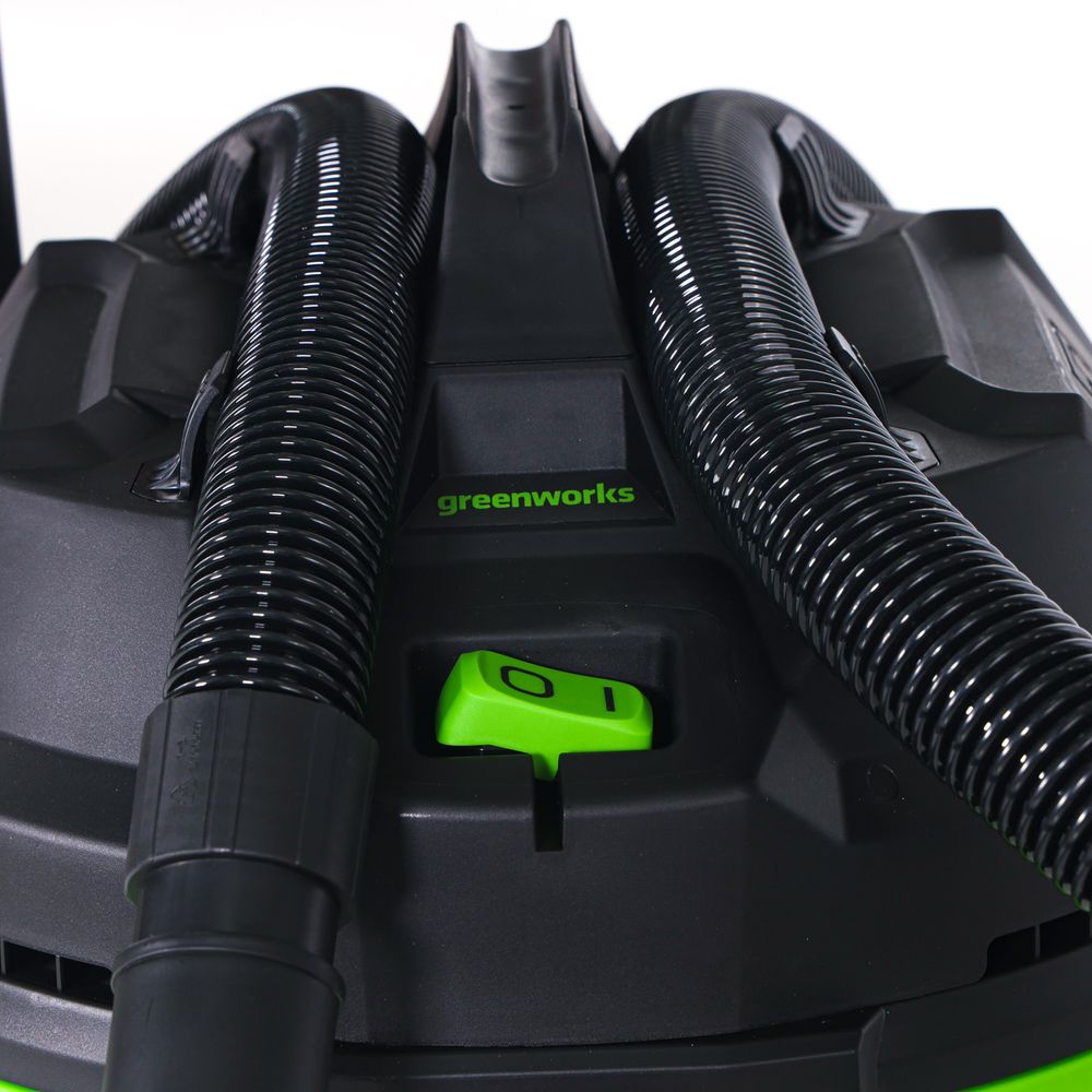 Строительный пылесос Greenworks G120WDV, 220 В, 1200 Вт. 4701207